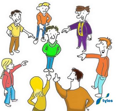 Internal Link - link nội trong trang được minh họa như những người trong gia đình