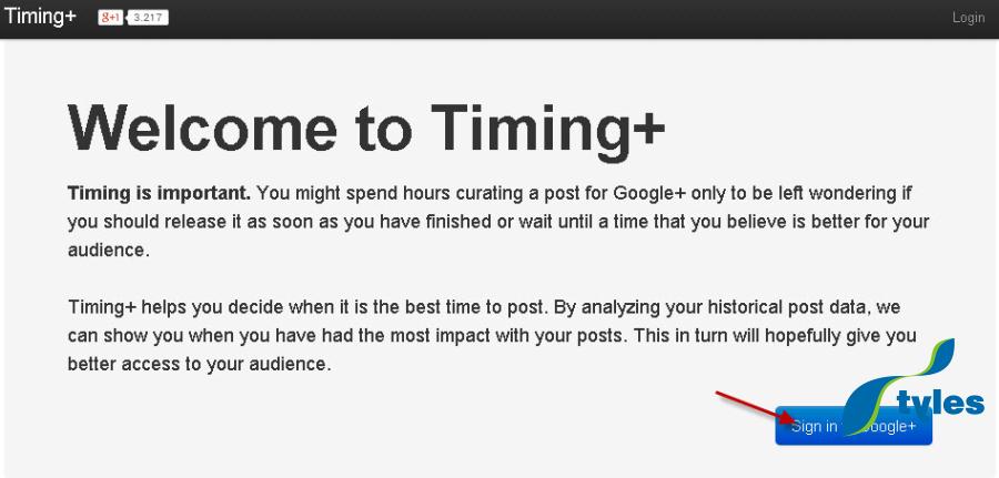 Hướng dẫn sử dụng Timing+ để tìm thờii gian tốt nhất đăng bài lên google plus