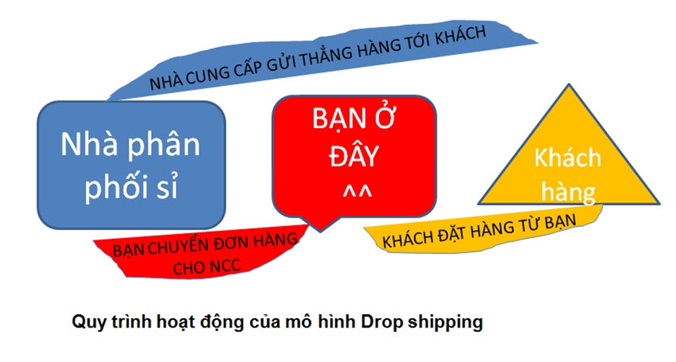 Mô hình Drop ship