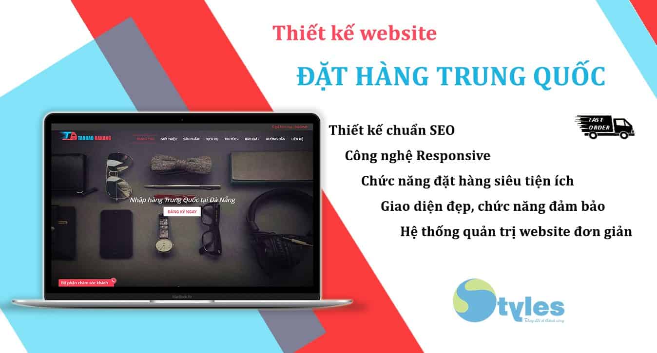 thiết kế website đặt hàng trung quốc