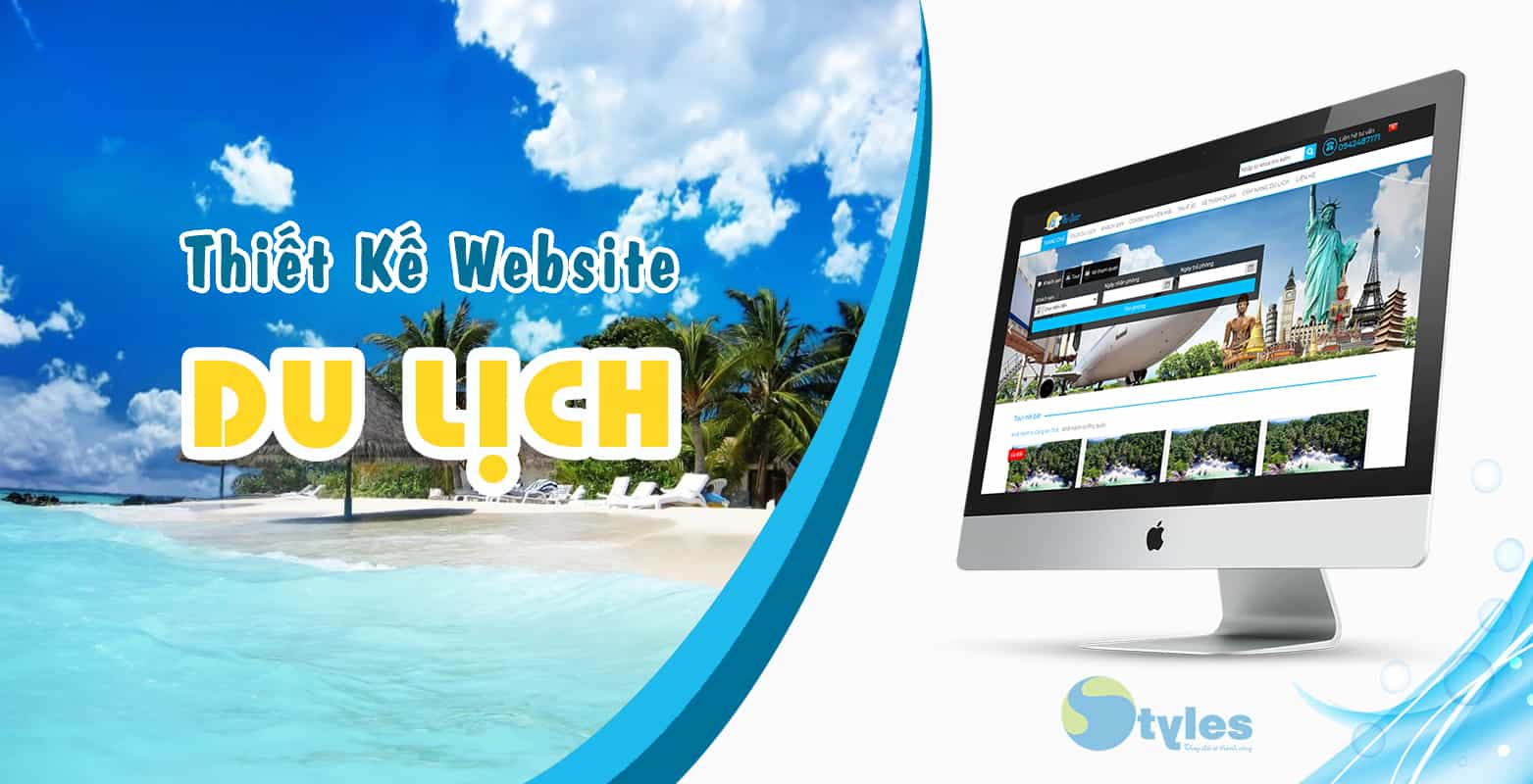 thiết kế web du lịch