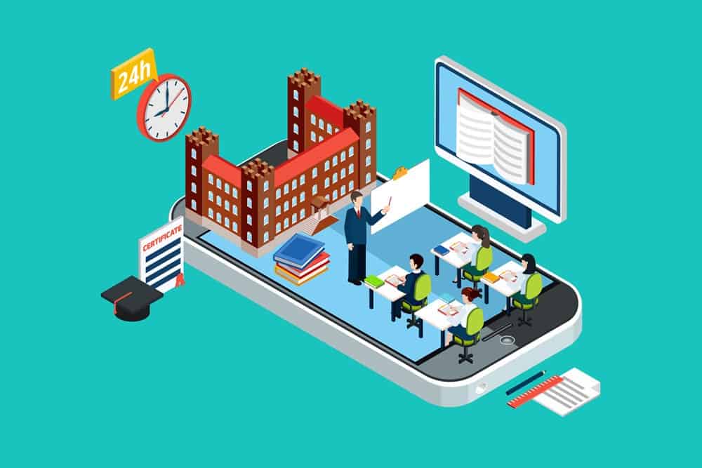 thiết kế website du học