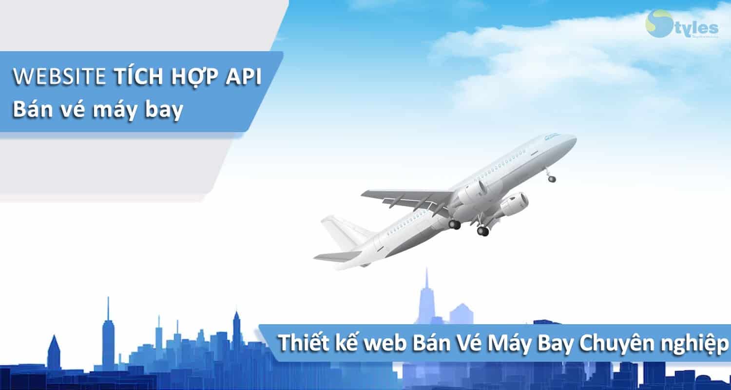 thiết kế web vé máy bay
